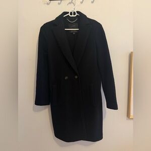 J. Crew Women's Black Wool Coat